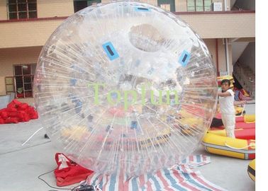 Clear PVC Inflatable Zorb Ball High-frequency Roller Zorbing Ball On Land