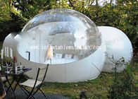چادر حباب بادی نیمه شفاف با دو تونل سفید برای هتل