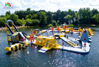 پارک آبی شناور مخصوص شما پارک تفریحی آبی تجهیزات پارک آبی قابل انفجار