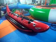 هیجان انگیز PlatoTowable Inflatable Red Shark Boat برای بازی های آب با