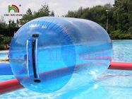 PVC / TPU شفاف Inflatable Water اسباب بازی / آب غلتکی آب برای استفاده از اجاره